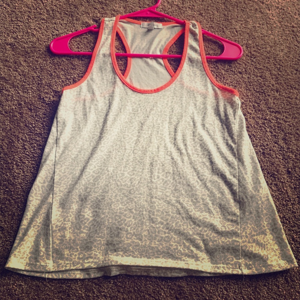 Cheetah print tank top Delia's